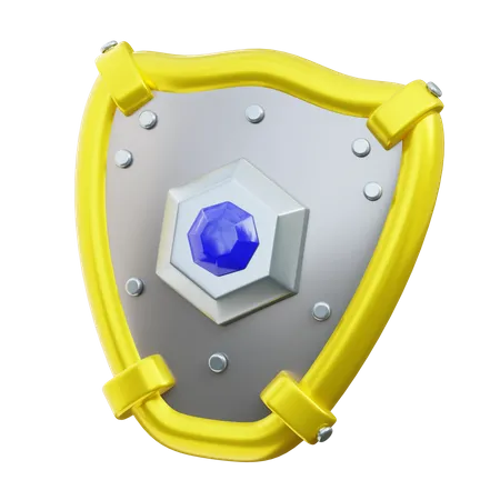 Escudo de jogo  3D Icon