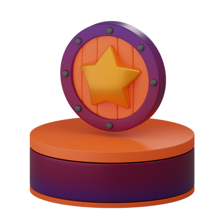 Escudo de jogo  3D Icon