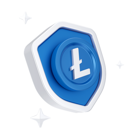 Escudo de lineacoin  3D Icon