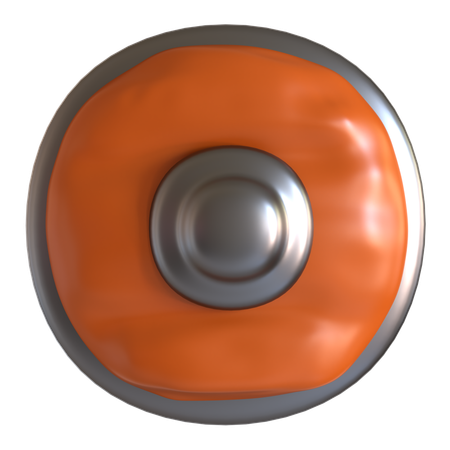 Escudo de madera  3D Icon