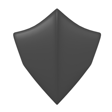 Escudo de seguridad  3D Icon