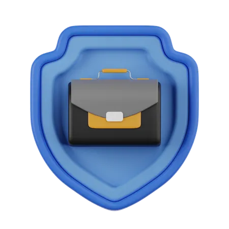 Escudo de trabajo  3D Icon