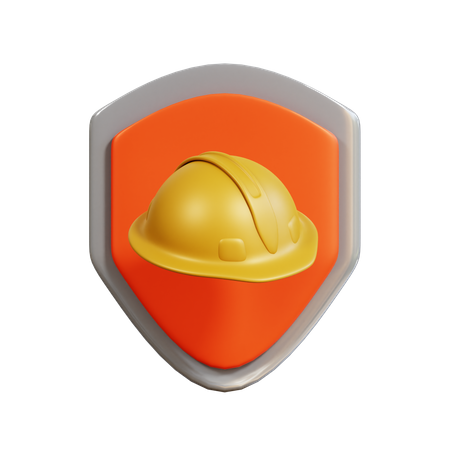 Escudo trabalhista  3D Icon