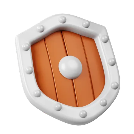 Escudo del defensor  3D Icon