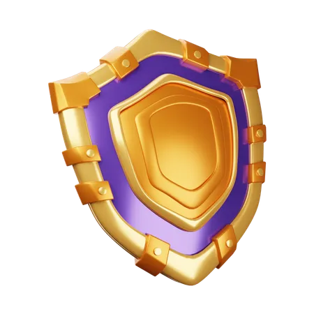 Escudo guerreiro  3D Icon