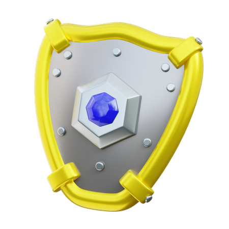 Escudo de juego  3D Icon