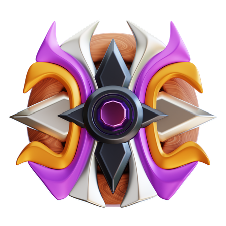 Escudo magico  3D Icon