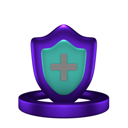 Escudo de maratón  3D Icon