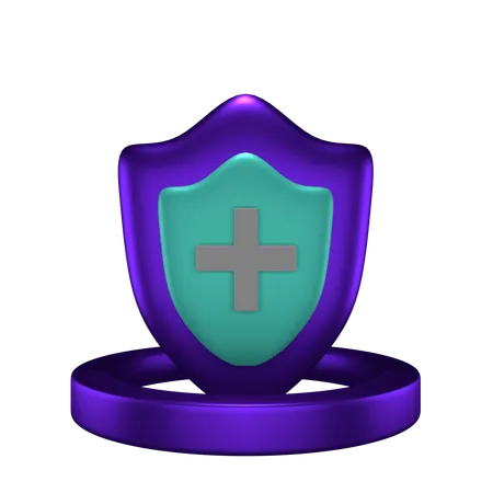 Escudo de maratón  3D Icon