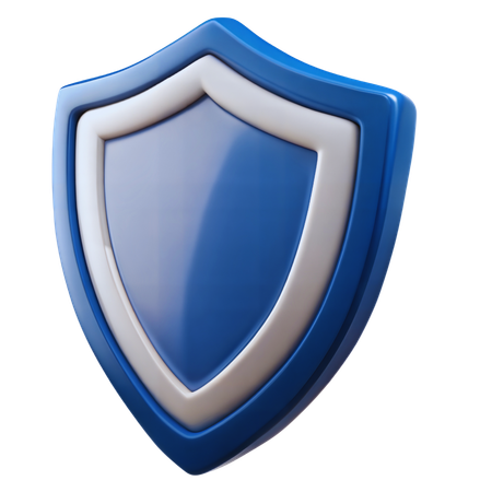 Proteção de Escudo  3D Icon