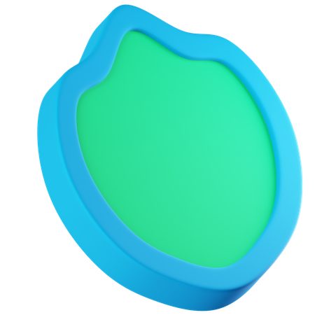 Escudo seguro  3D Icon