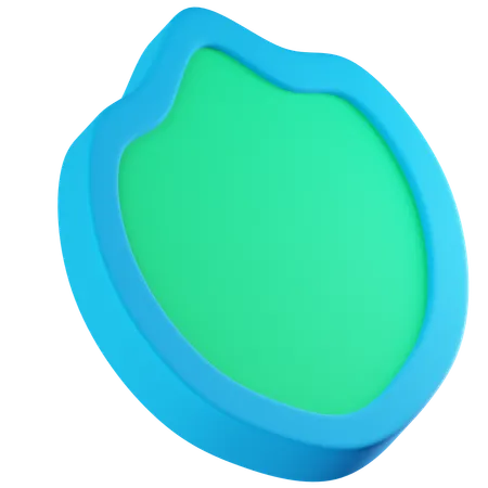Escudo seguro  3D Icon