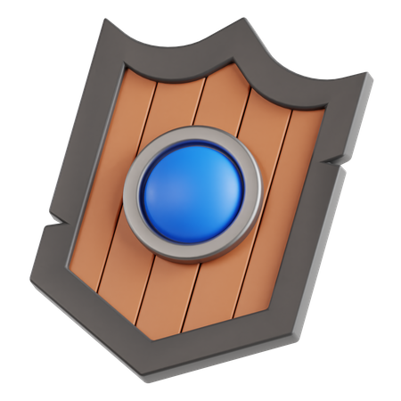 Escudo viking  3D Icon