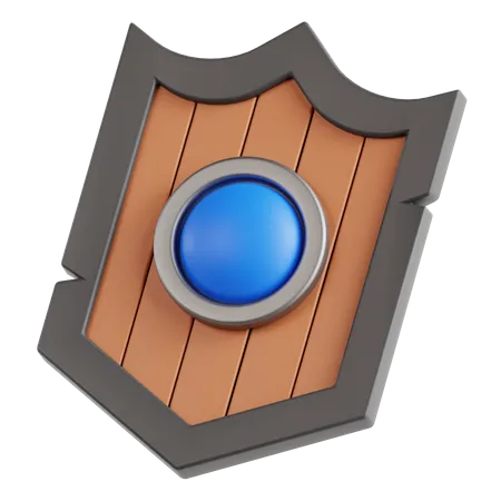 Escudo viking  3D Icon