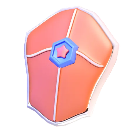 Escudo viking  3D Icon