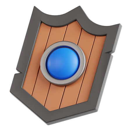 Escudo vikingo  3D Icon