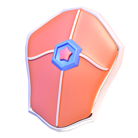 Escudo vikingo  3D Icon