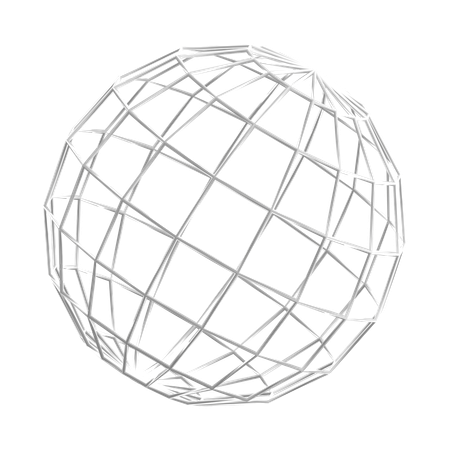 Esfera  3D Icon