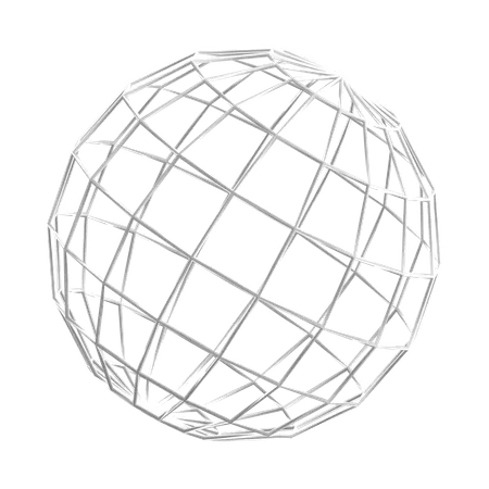 Esfera  3D Icon