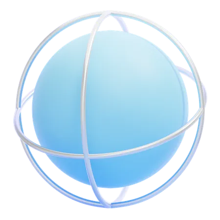 Esfera  3D Icon