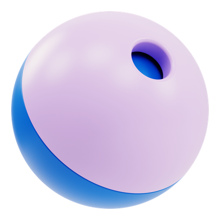 Esfera abstracta  3D Icon