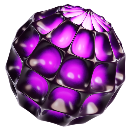 Esfera cósmica abstrata  3D Icon