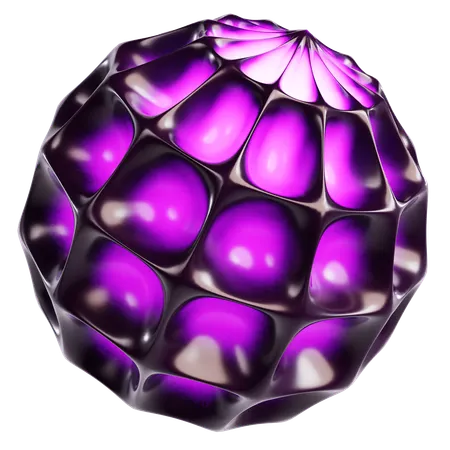 Esfera cósmica abstrata  3D Icon