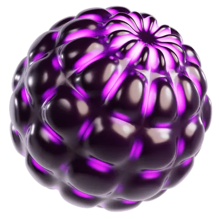 Esfera cósmica abstrata  3D Icon