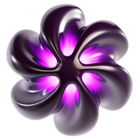 Esfera cósmica abstrata  3D Icon