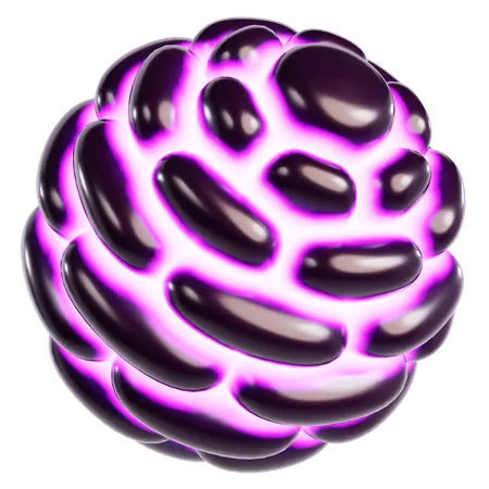 Esfera cósmica abstrata  3D Icon