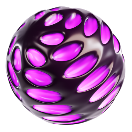Esfera cósmica abstrata  3D Icon