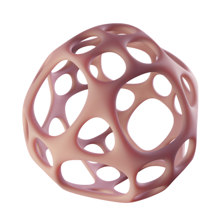 Esfera de goma  3D Icon