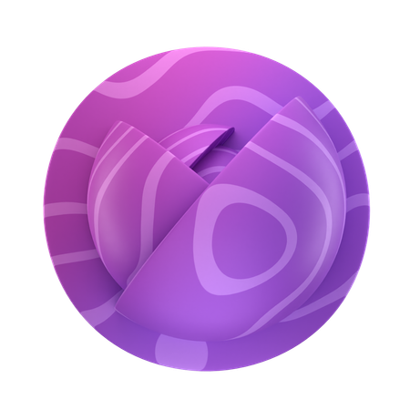 Esfera en forma de celda  3D Icon