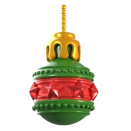 Esfera de Navidad  3D Icon