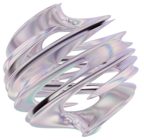 Esfera oca abstrata  3D Icon