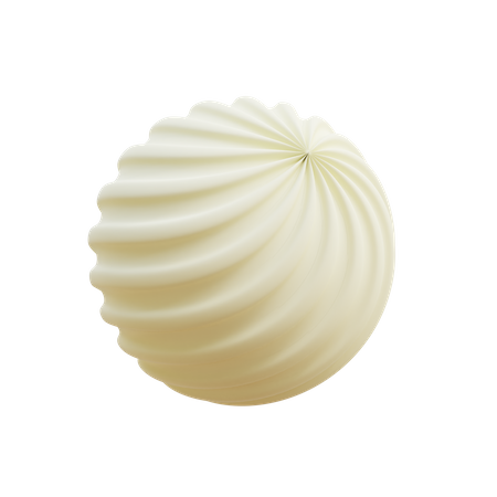 Esfera ondulada  3D Icon