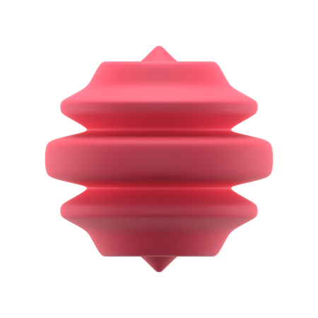 Esfera estampada  3D Icon