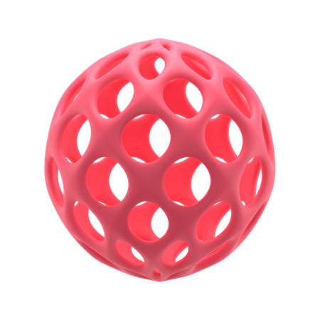 Esfera de panal  3D Icon