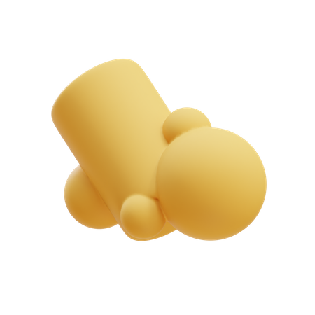 Esferas cilíndricas  3D Icon
