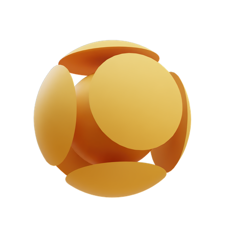 Esferas circundantes  3D Icon