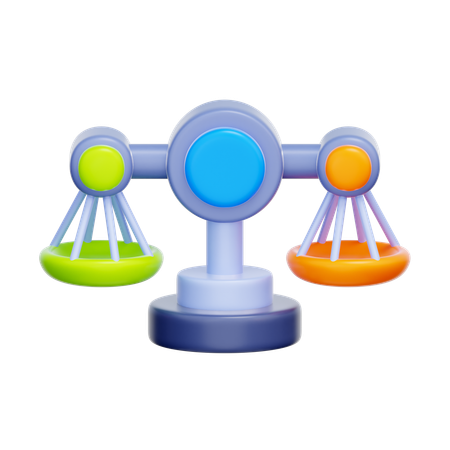 ESG Balance  3D Icon