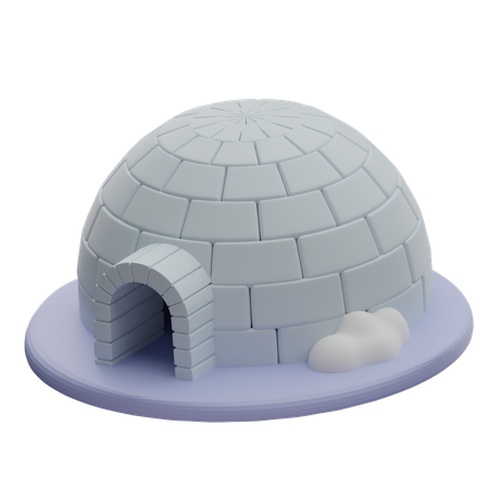 Eskimo House  3D Icon