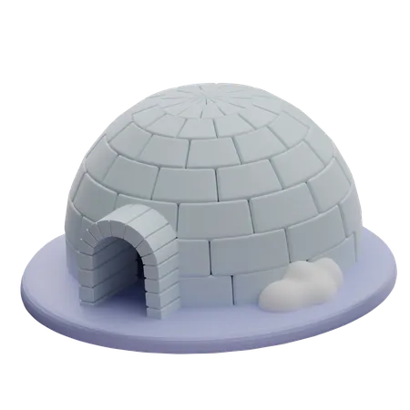 Eskimo House  3D Icon