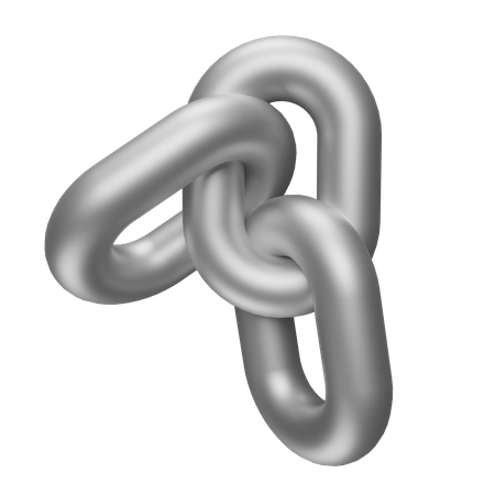 Eslabón de la cadena  3D Icon