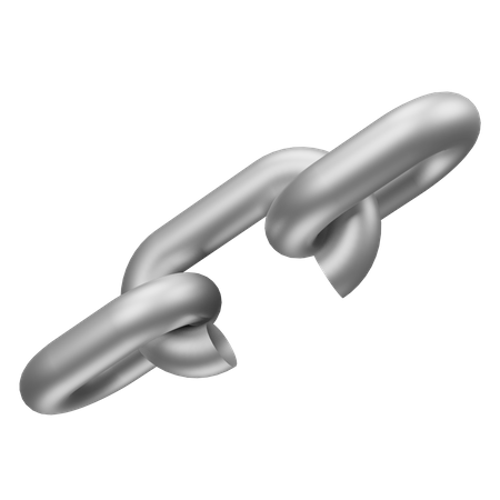 Eslabón de la cadena  3D Icon