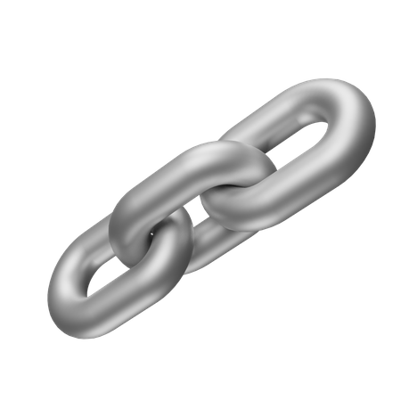 Eslabón de la cadena  3D Icon