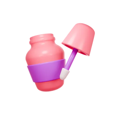 Esmalte  3D Icon