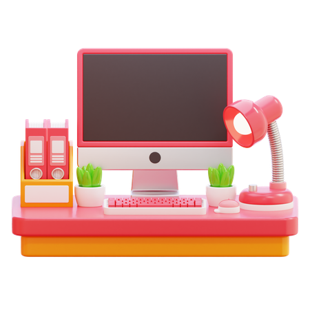 Espace de travail  3D Icon
