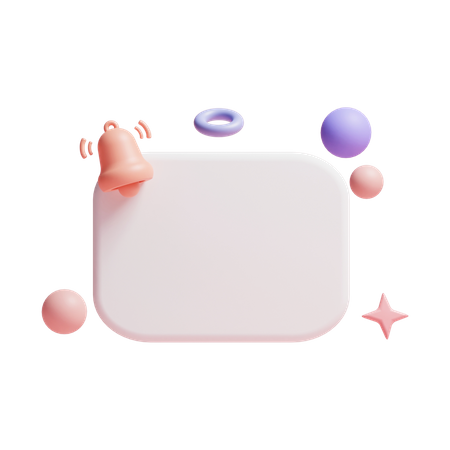 Espace publicitaire  3D Icon