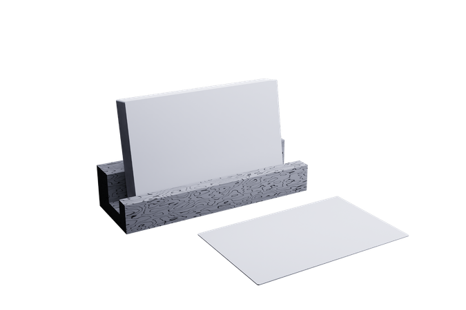Espace publicitaire  3D Icon